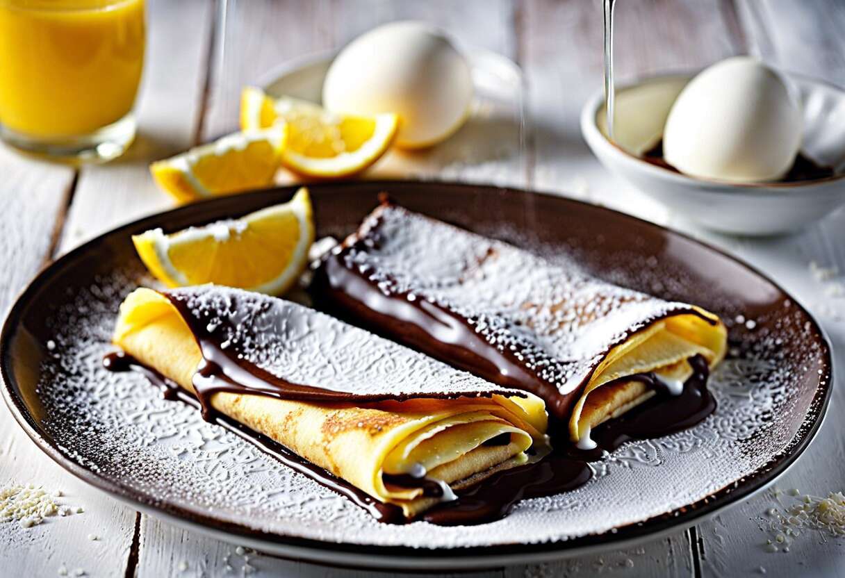 Crêpes au chocolat : recette et astuces de grand-mère