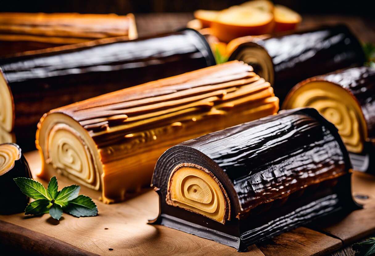 Guide des moules à bûche : formes, tailles et matériaux