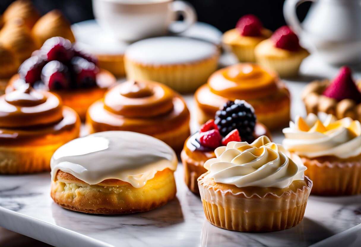 Glaçure blanche éclatante : secrets d'une finition professionnelle sur vos pâtisseries