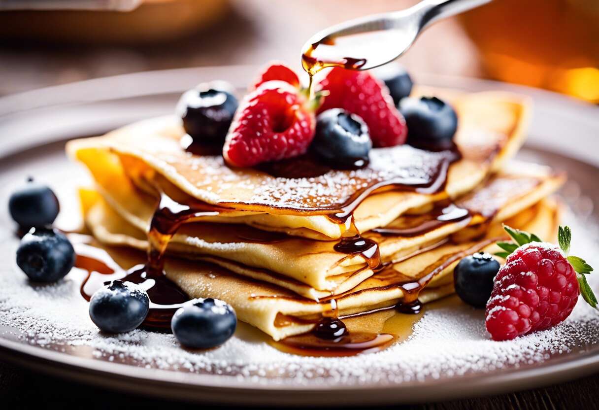 Sirop d'érable et crêpes : combinaisons exquises à découvrir