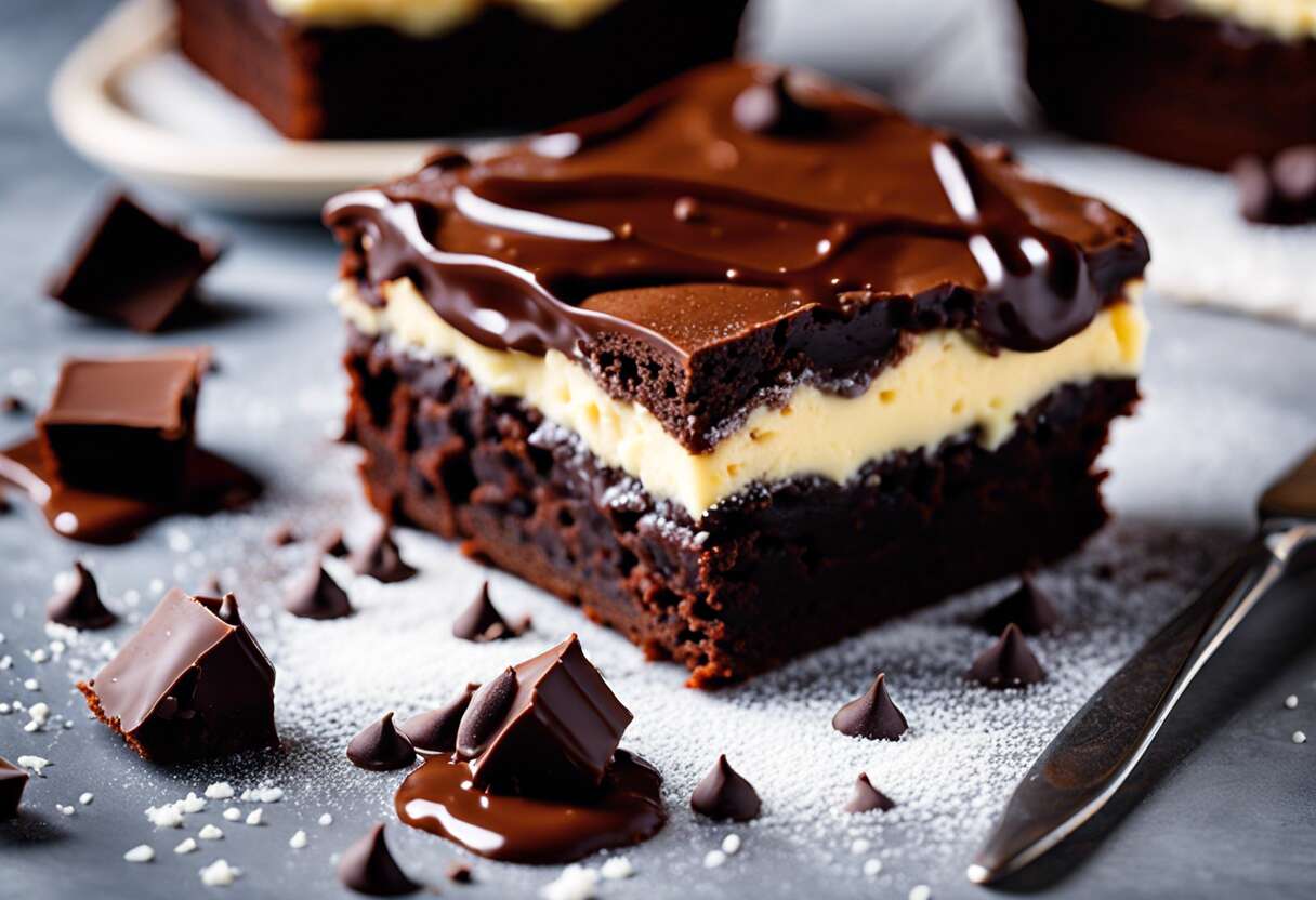 Ganache au chocolat : l'ajout ultime pour un brownie décadent