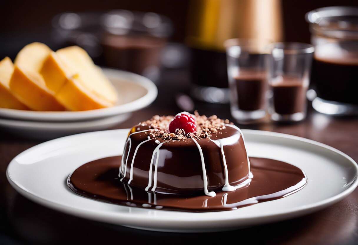 Ganache chocolatée : techniques pour un glaçage miroir