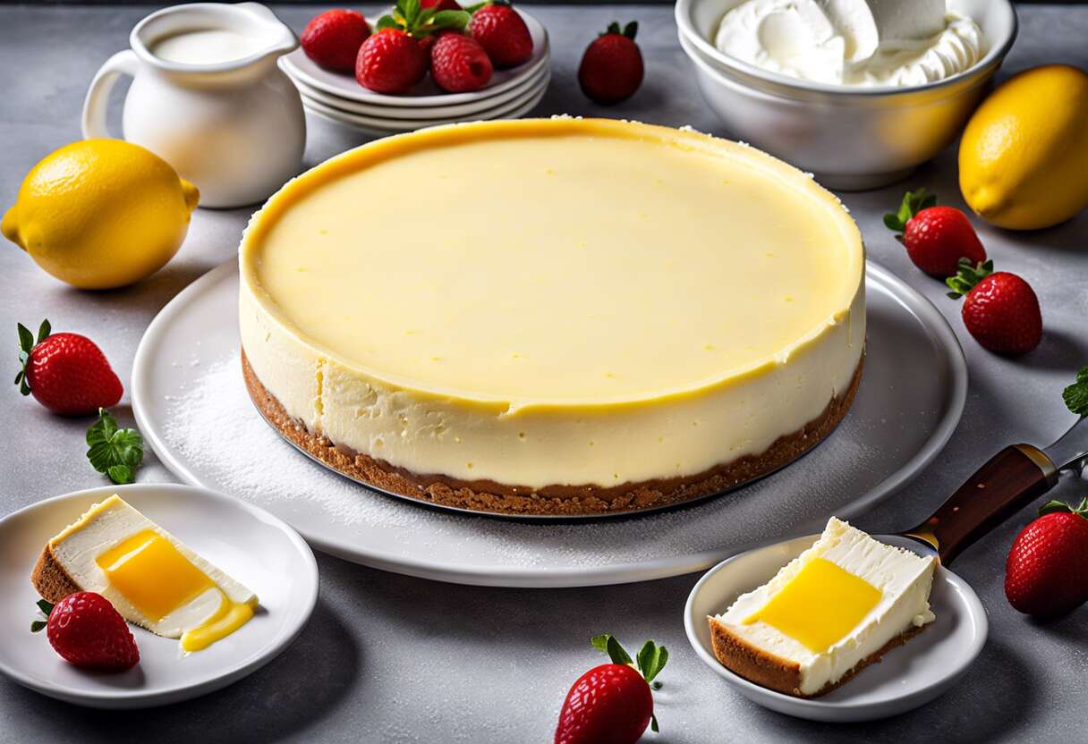 Maîtriser le cheesecake new-yorkais : ingrédients et préparation