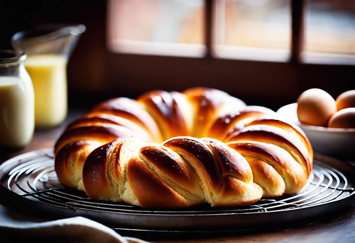 Confectionner la parfaite brioche tressée