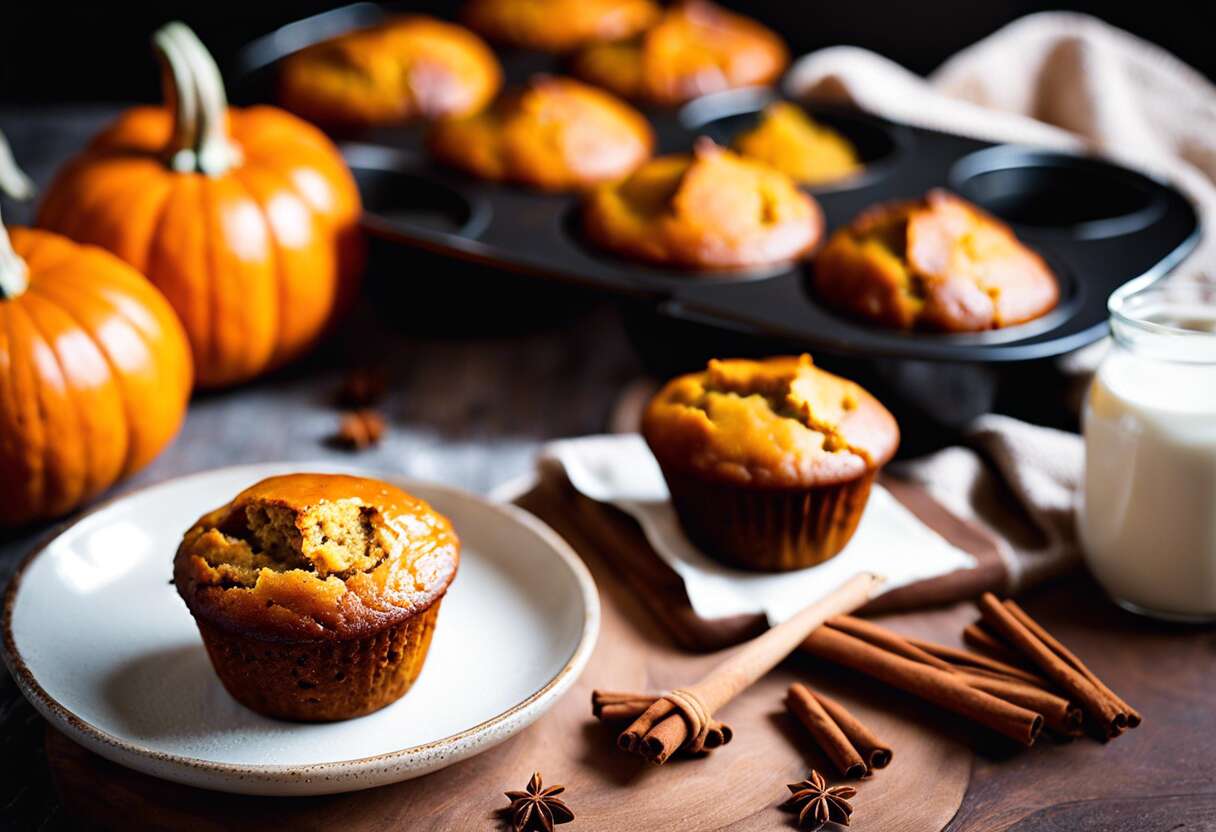 Recettes de muffins à la citrouille : saveurs d'automne délicieuses