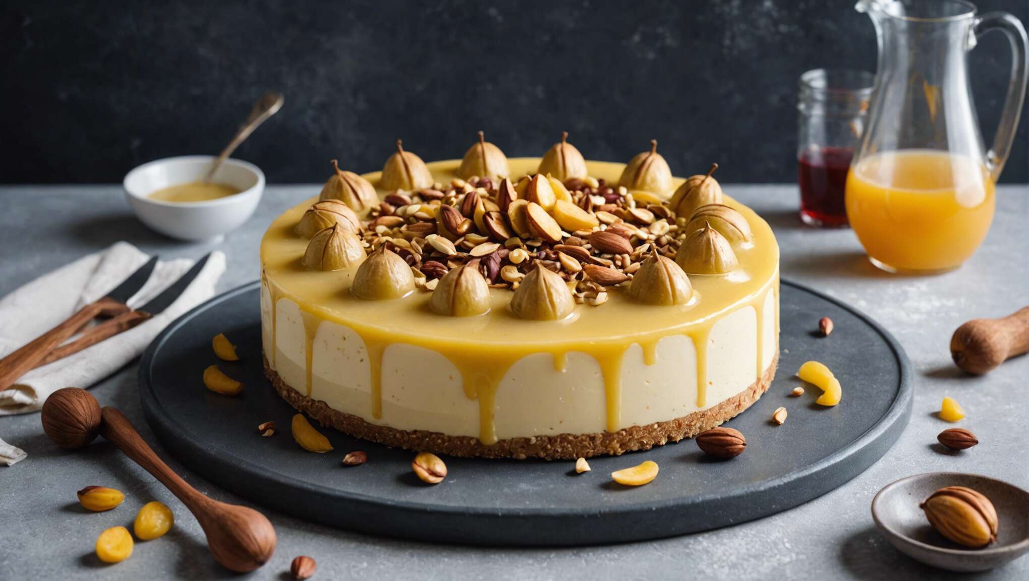 Recette facile d'entremets poire-amande vegan : gourmandise assurée !