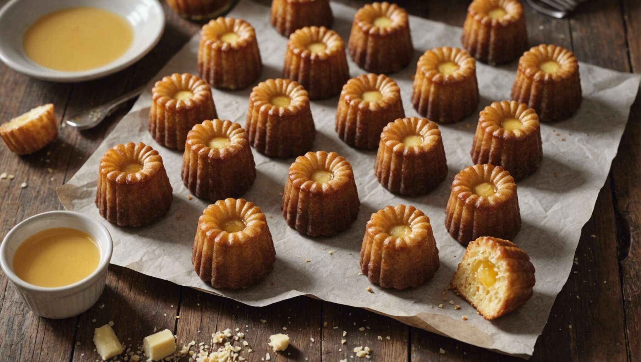 Le secret des cannelés bordelais : recette pour une croûte croustillante et un cœur moelleux