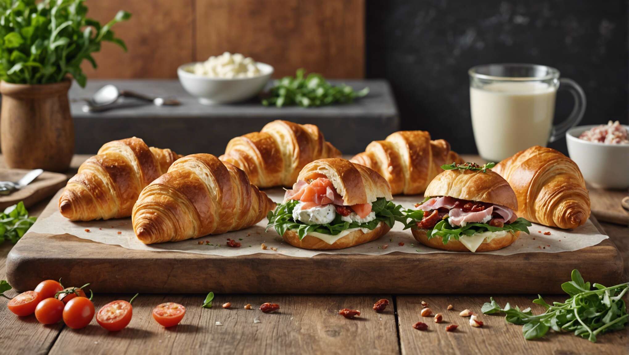 Les meilleures garnitures salées pour réinventer le croissant