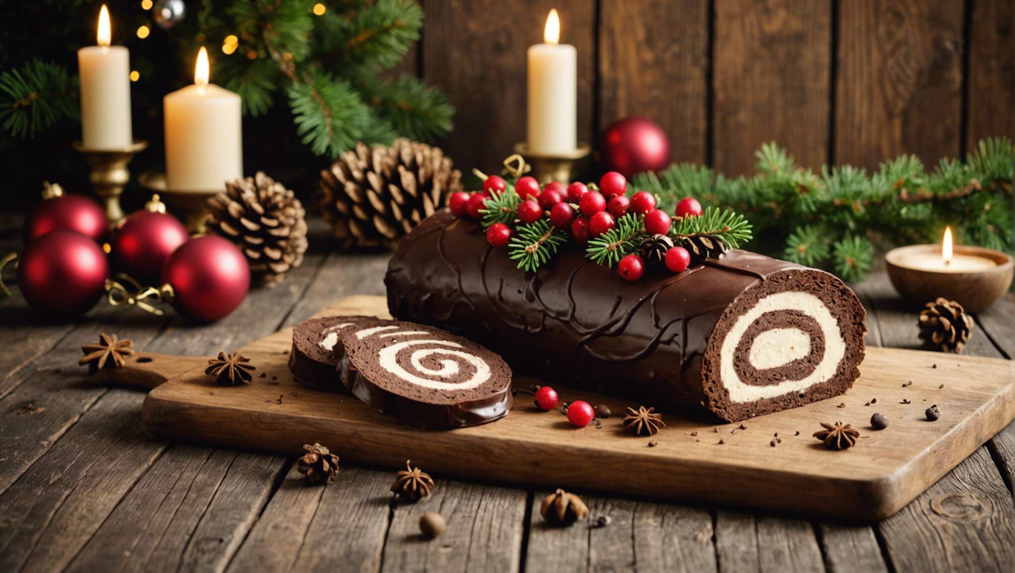 Bûche de Noël : choisir entre traditionnelle ou originale