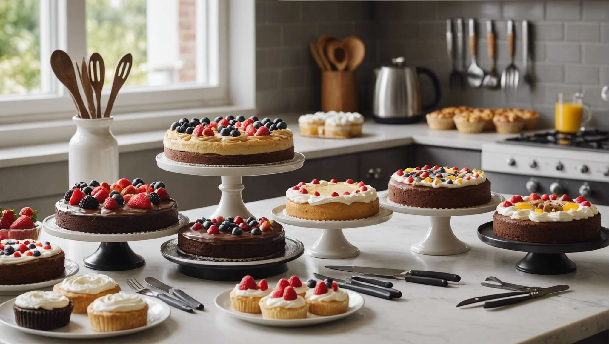 Plateaux tournants de pâtisserie : l'outil clé pour une déco réussie