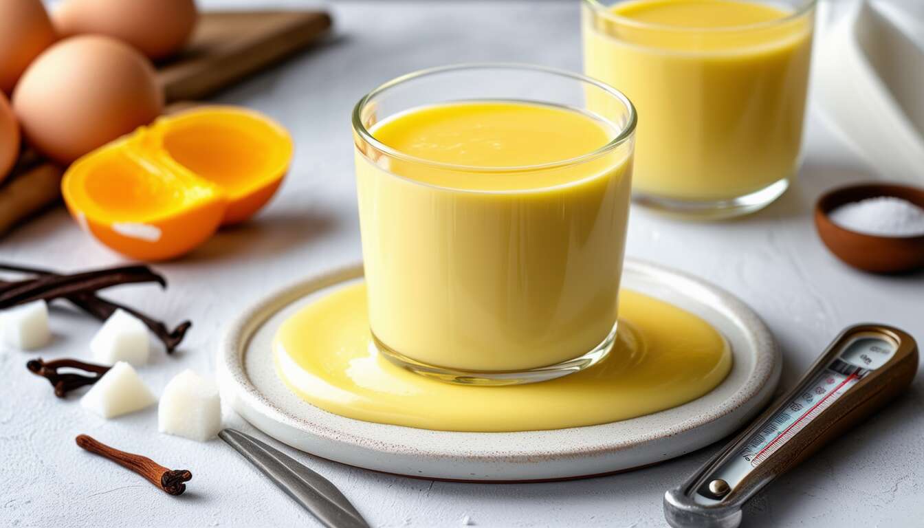 Crème anglaise inratable : thermomètre en main pour ne pas trahir le goût