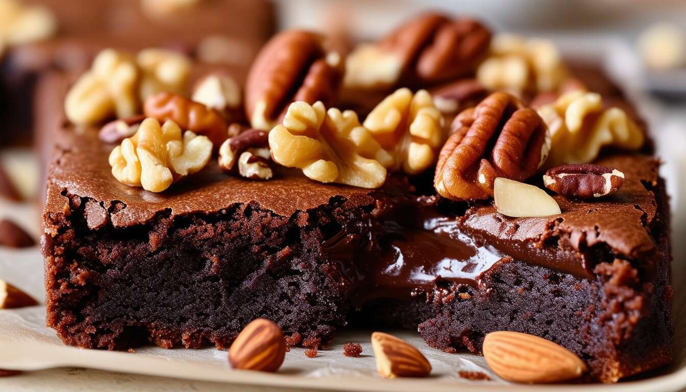 Mariage de saveurs : quelles noix choisir pour son brownie ?