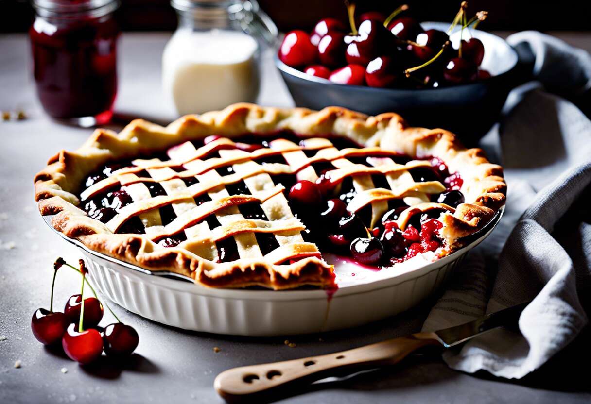 Secrets de pâtissier : réussir une tarte aux cerises juteuse