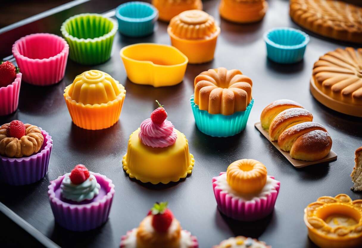 Moules en silicone : avantages et utilisation en pâtisserie