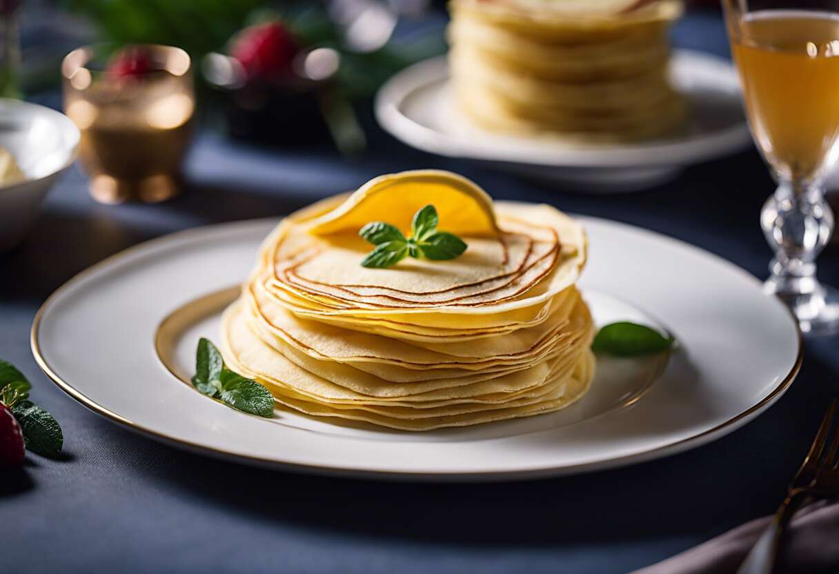 Pliage de crêpes : techniques artistiques pour épater vos convives