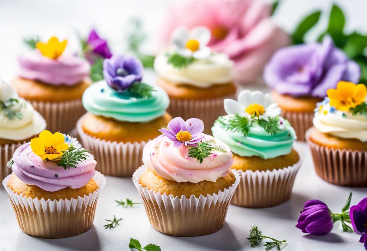 Glaçages naturels : colorer vos cupcakes sans additifs