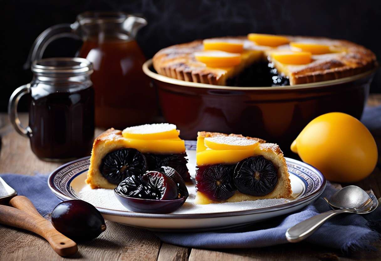 Recette traditionnelle du far breton aux pruneaux