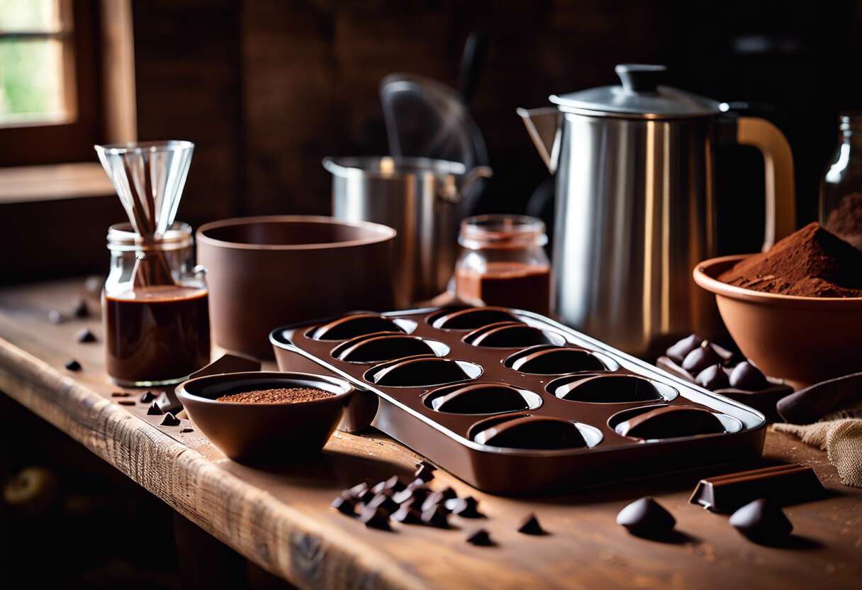Chocolaterie maison : le matériel essentiel pour débuter