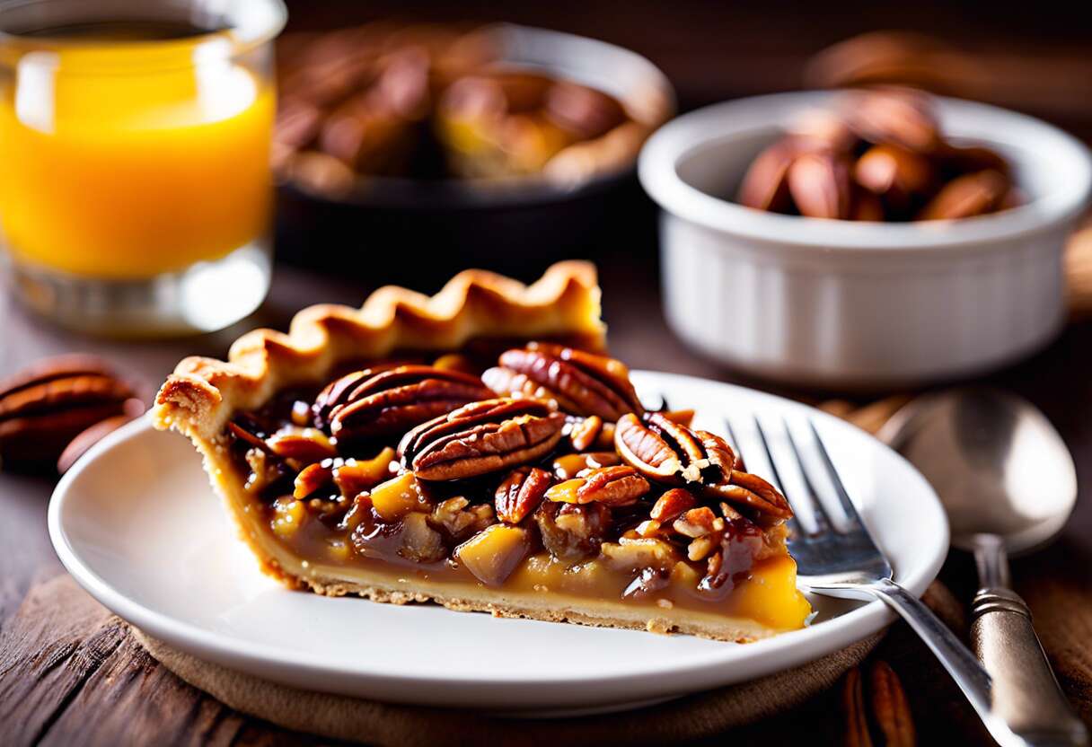 Pecan pie américaine : le goût authentique du Sud des États-Unis