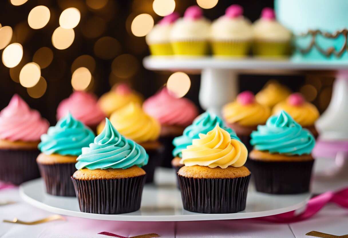 Événements spéciaux : concevoir un buffet de cupcakes personnalisé