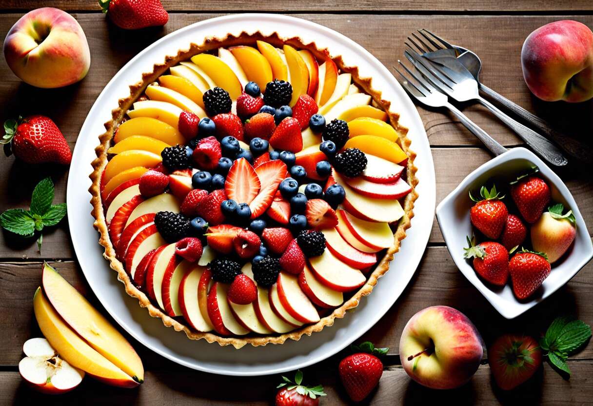 Astuces minceur : préparer une tarte aux fruits peu calorique mais savoureuse