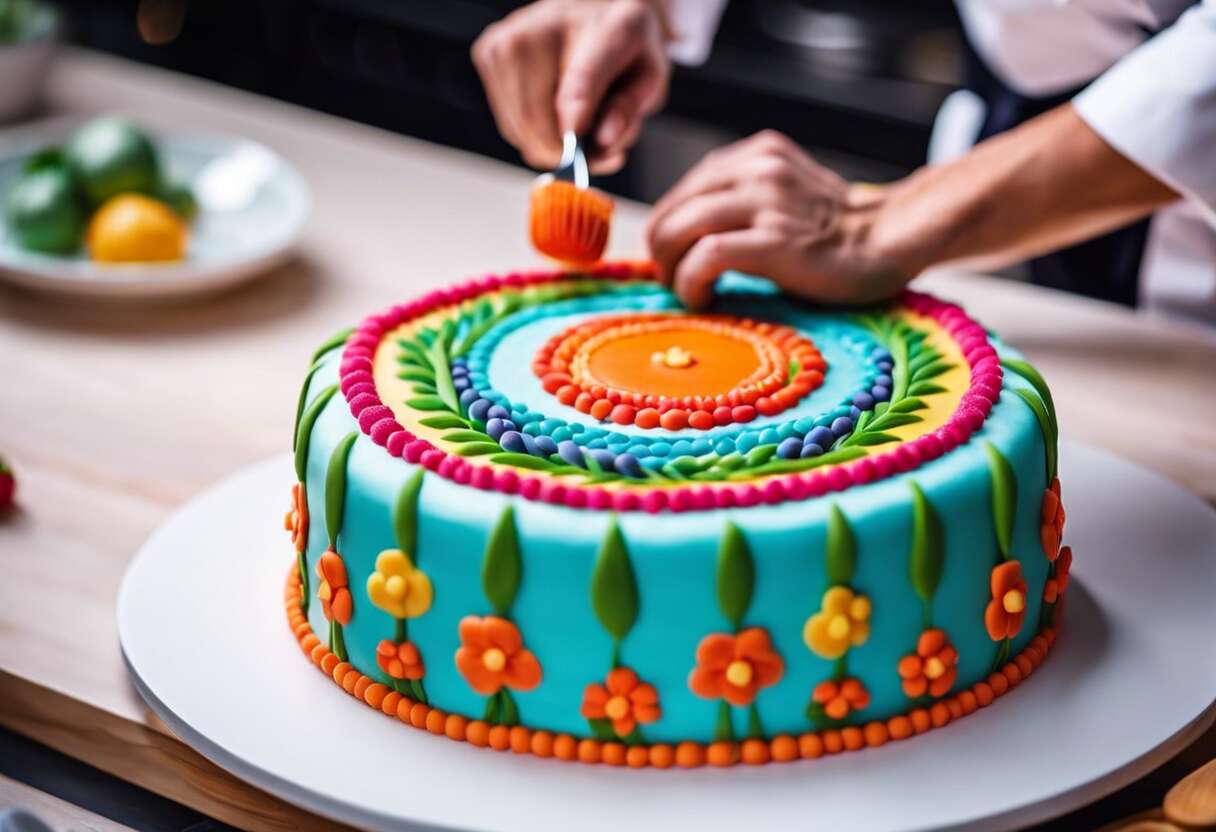 Astuce de chef : utiliser le fondant comme toile de décoration créative