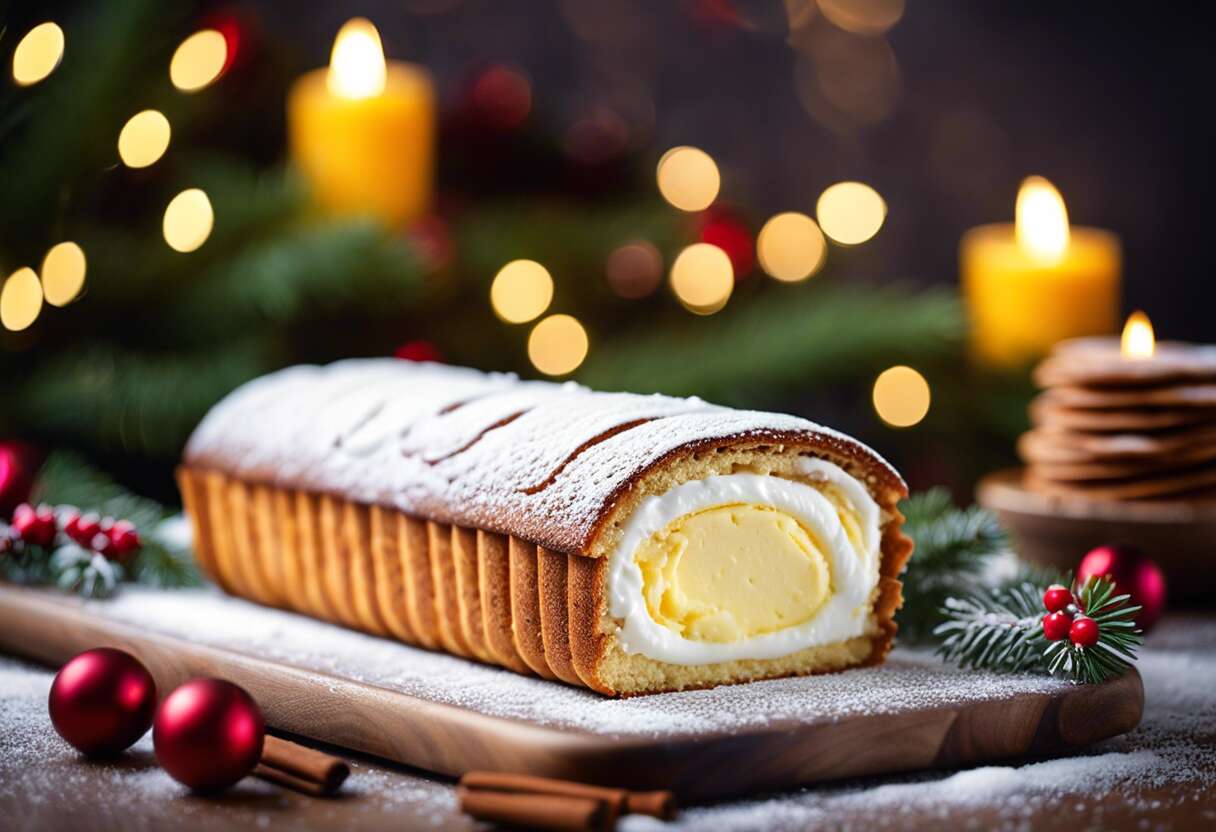 Maîtriser l’art du biscuit roulé pour une base de bûche impeccable