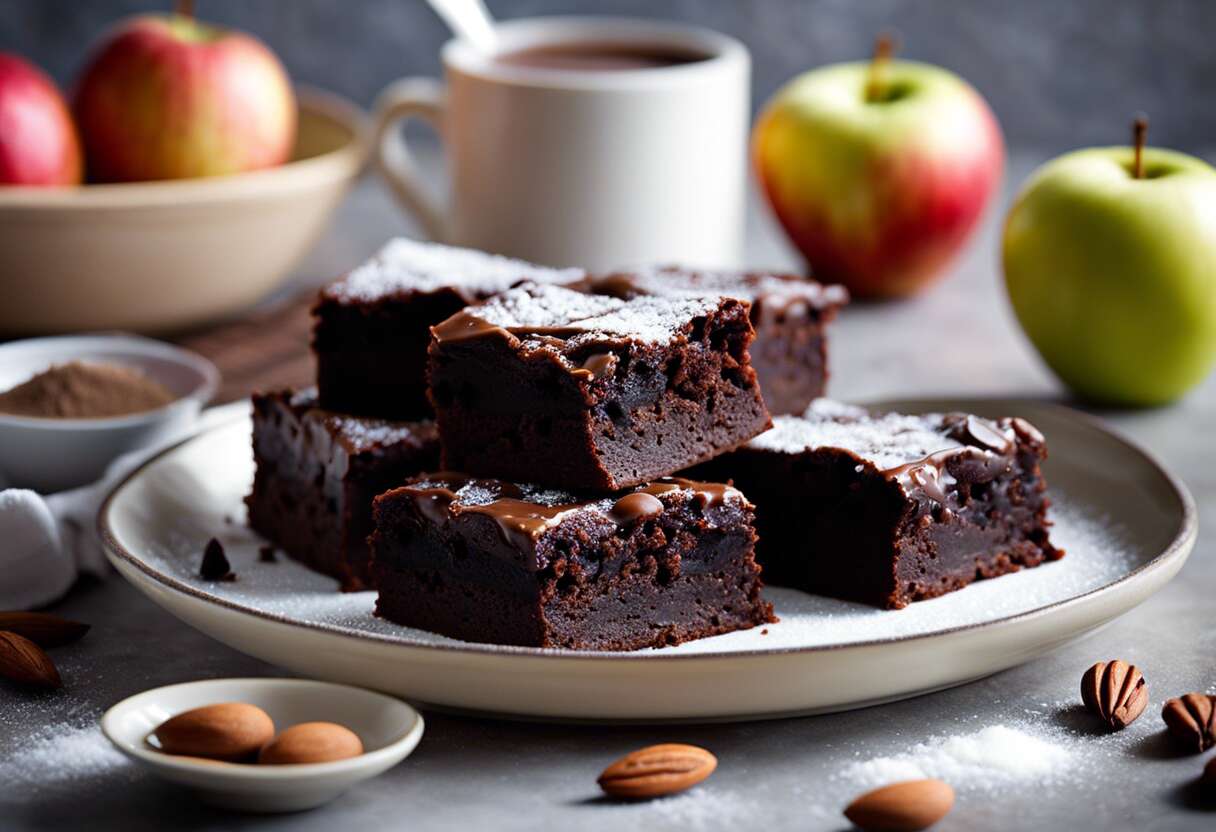 Brownies sans beurre : alternatives saines et savoureuses