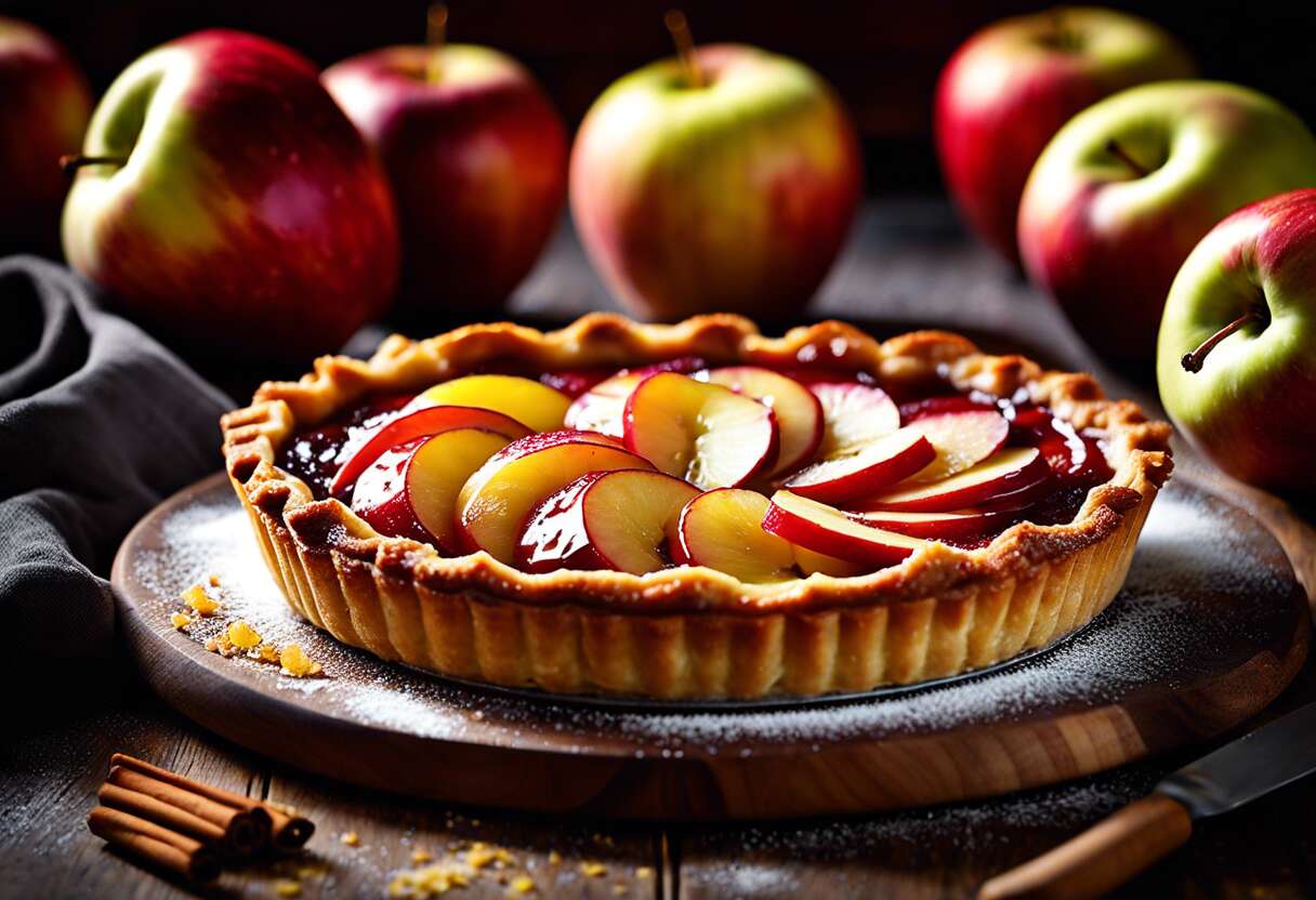 Tarte aux pommes à l'ancienne : saveurs d'antan retrouvées