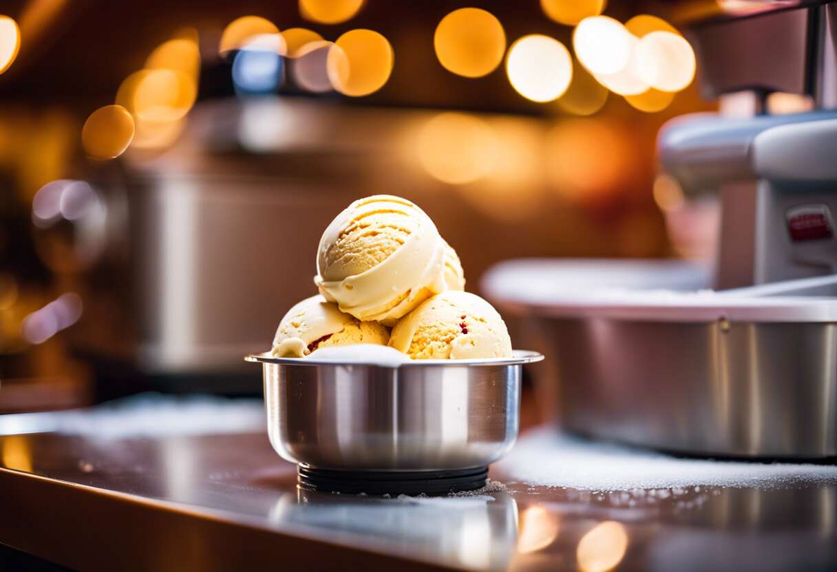 Maîtriser la sorbetière : astuces pour des glaces parfaites