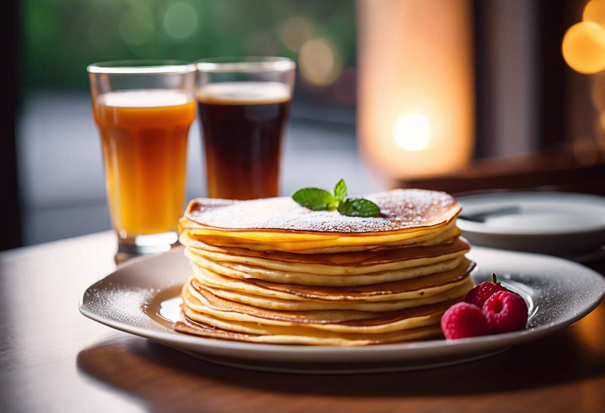 Accords parfaits : choisir ses boissons avec des crêpes sucrées