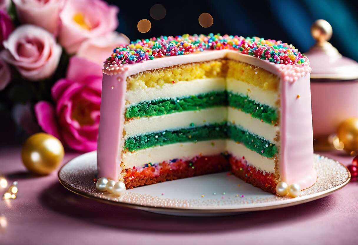 Sprinkles et perles comestibles : ajouter de l'éclat à vos gâteaux