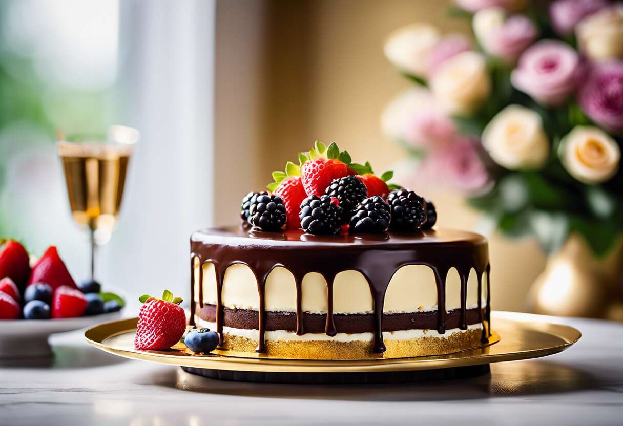 Gourmandise assumée : top des garnitures les plus riches pour votre layer cake