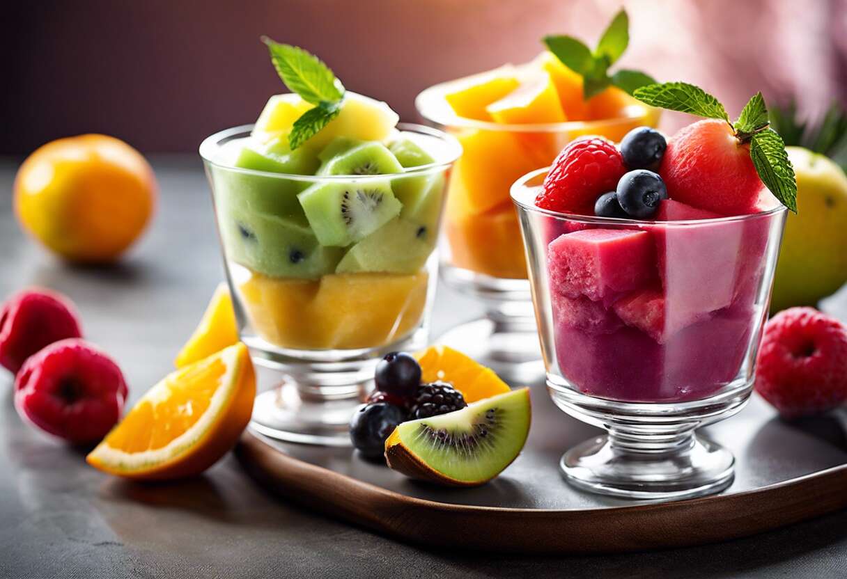 Sorbets aux fruits de saison : guide complet