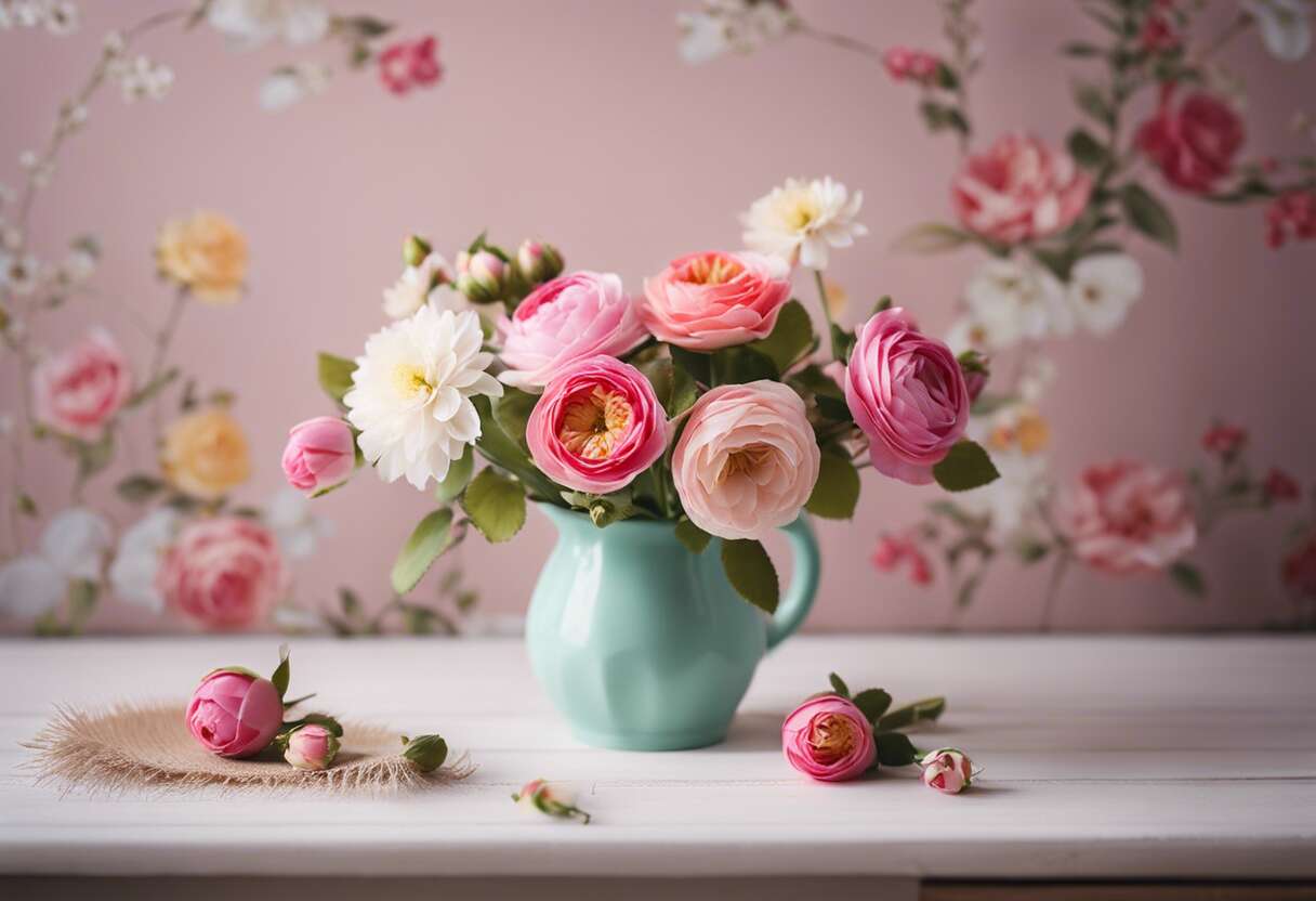 Création de fleurs réalistes avec la pâte à sucre : tutoriel étape par étape