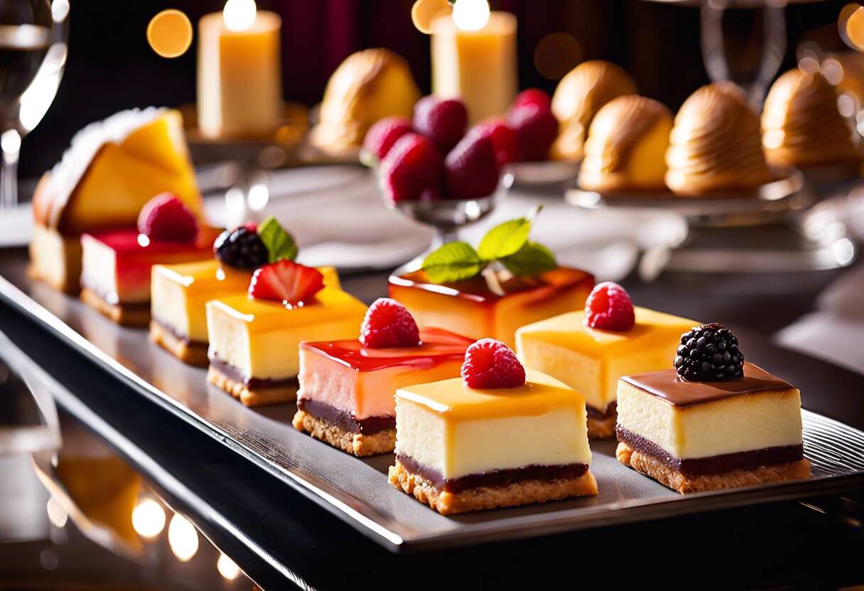 Plateaux de présentation : élégance et praticité pour vos événements sucrés