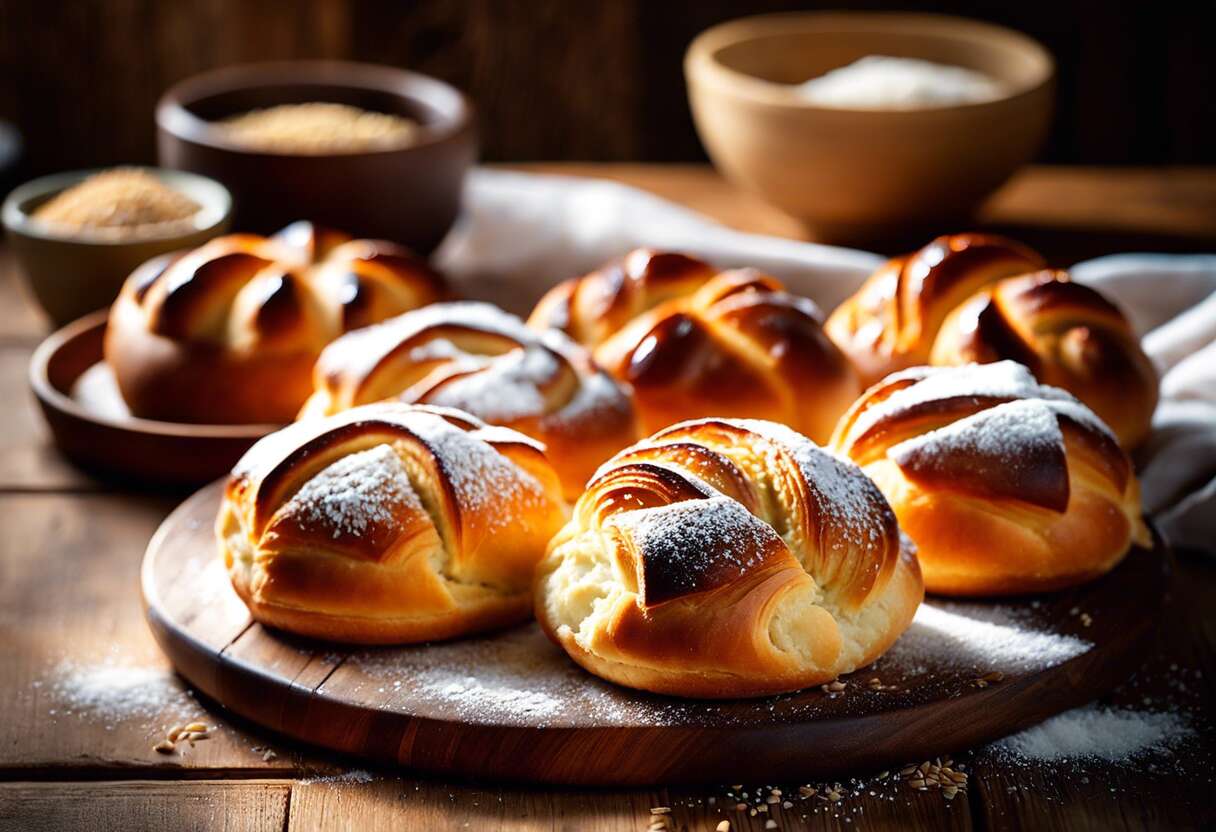 Les farines alternatives pour des brioches savoureuses