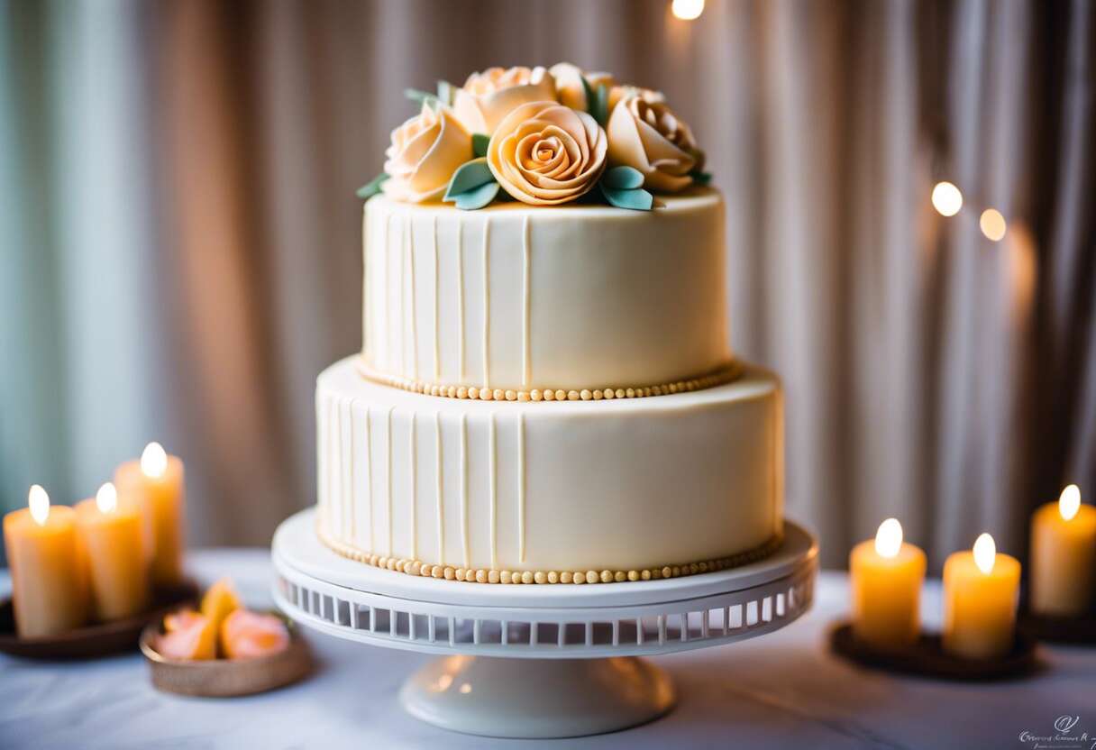 Inspiration mariage : top des décorations élégantes en pâte à sucre