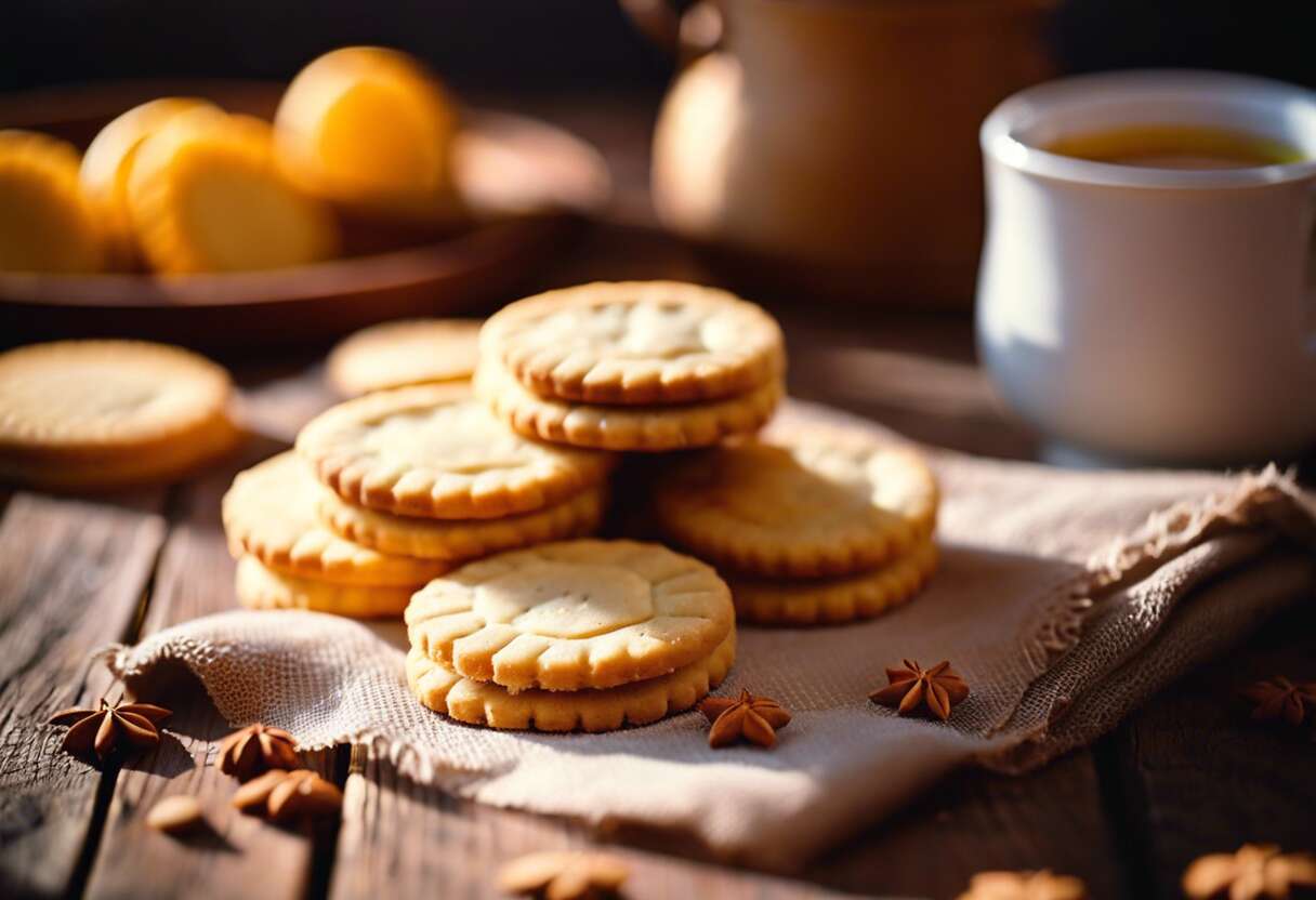 Temps de cuisson idéal : maîtriser l'art du biscuit sablé doré et savoureux