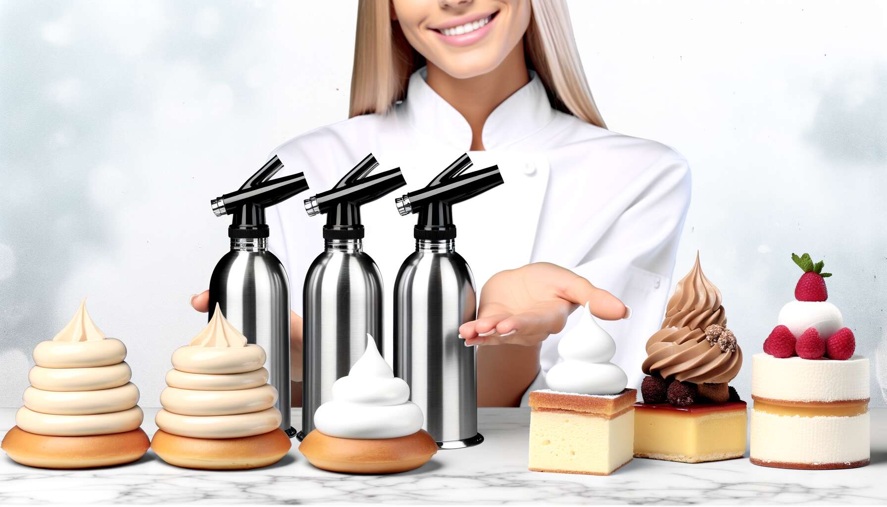 Siphons de cuisine pour mousses et crèmes : sélection des meilleurs modèles