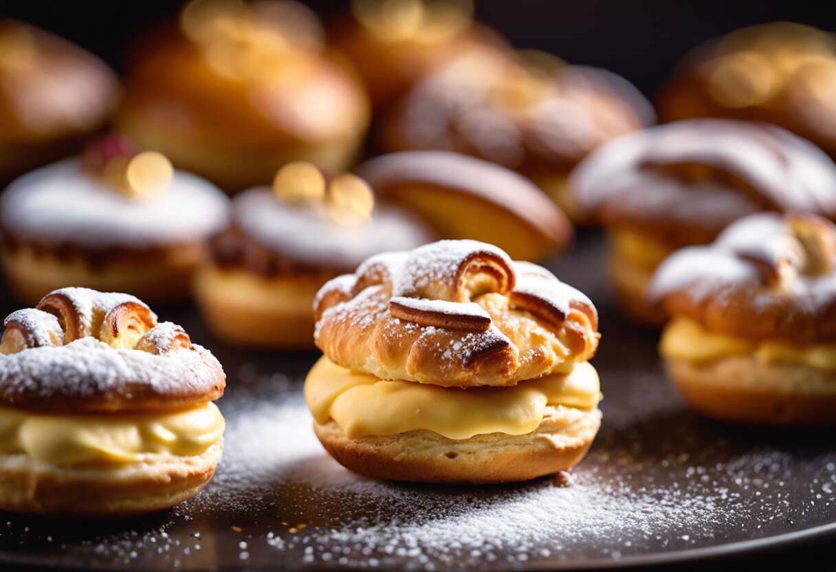Choux craquelins uniformes : attention aux variations de température du four