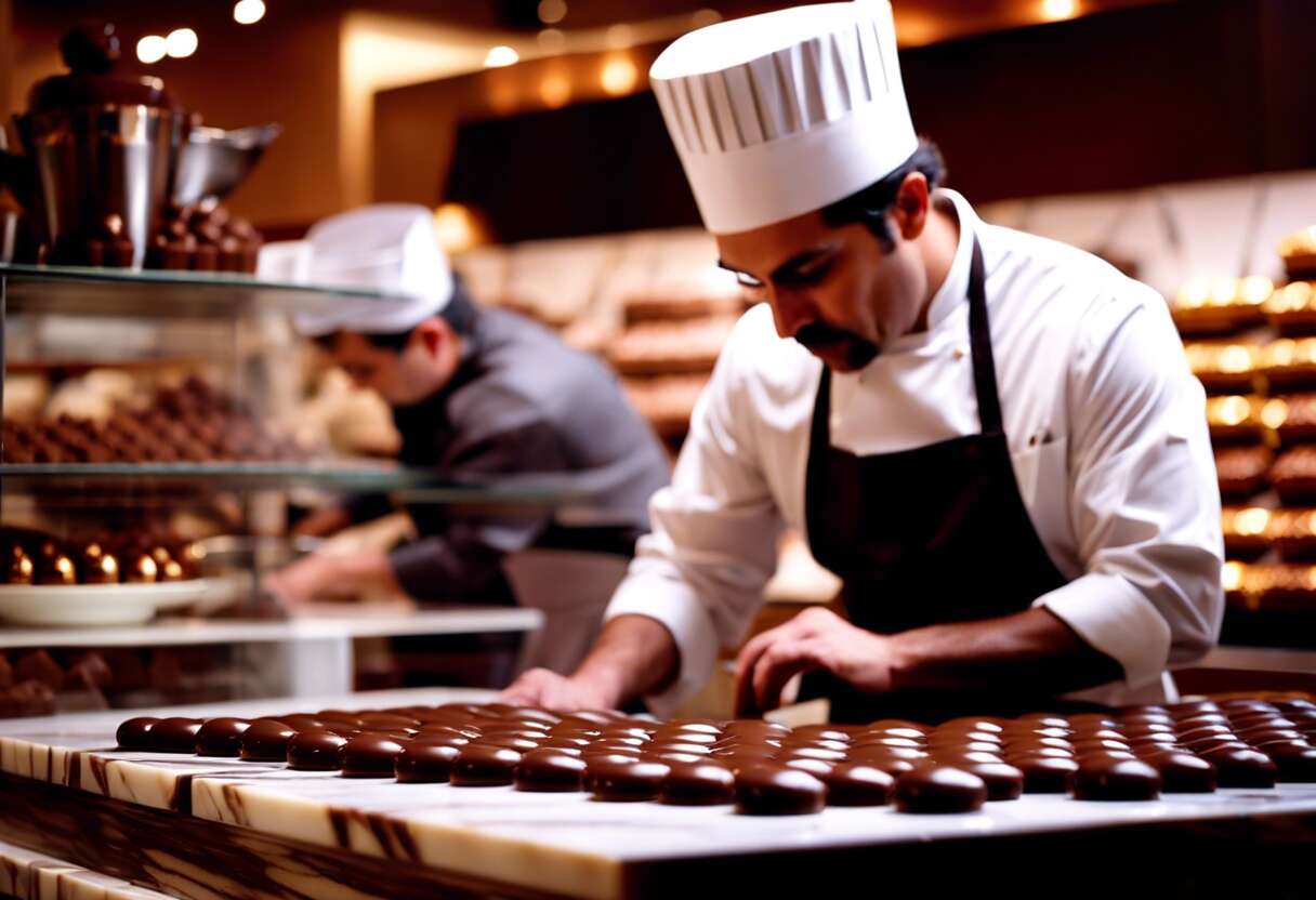L'importance du marbre en chocolaterie