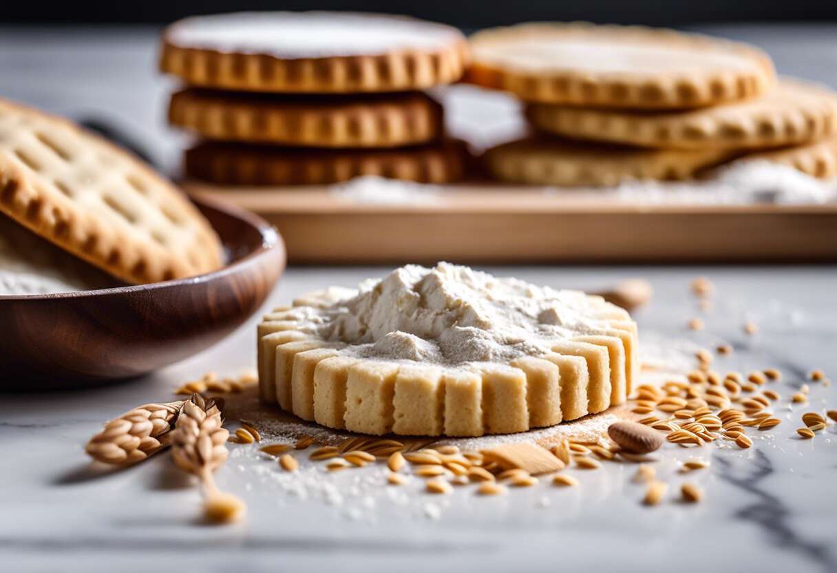 Choix des ingrédients : sélectionner la meilleure farine pour vos biscuits sablés