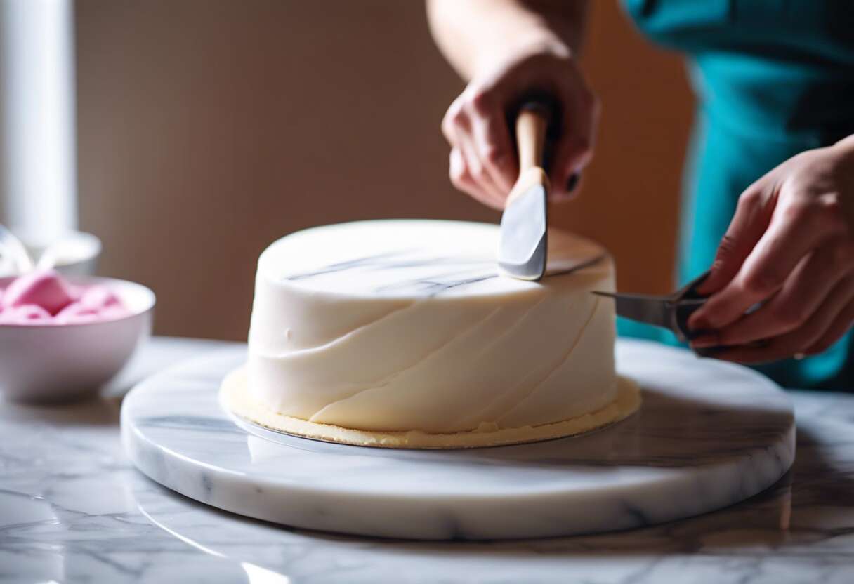 Sélection et préparation de la pâte à sucre pour un lissage réussi