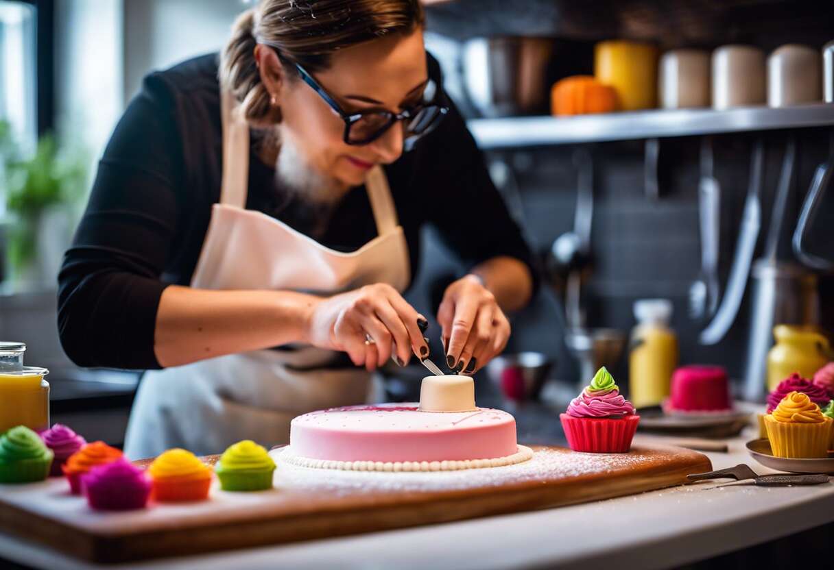 Techniques de base et astuces pour un lissage parfait de la pâte à sucre
