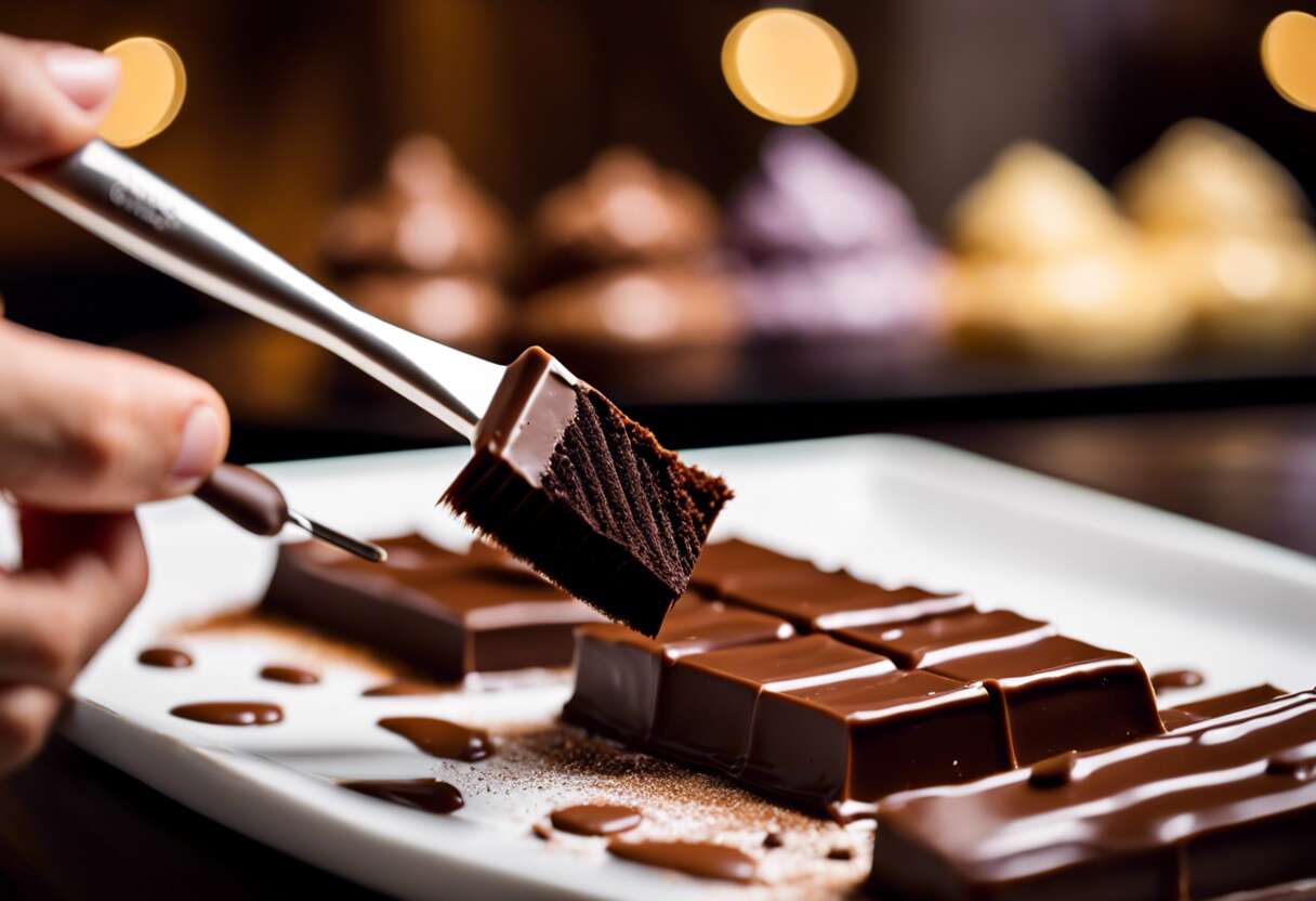 Pinceau alimentaire en chocolaterie : sélection et techniques d'utilisation