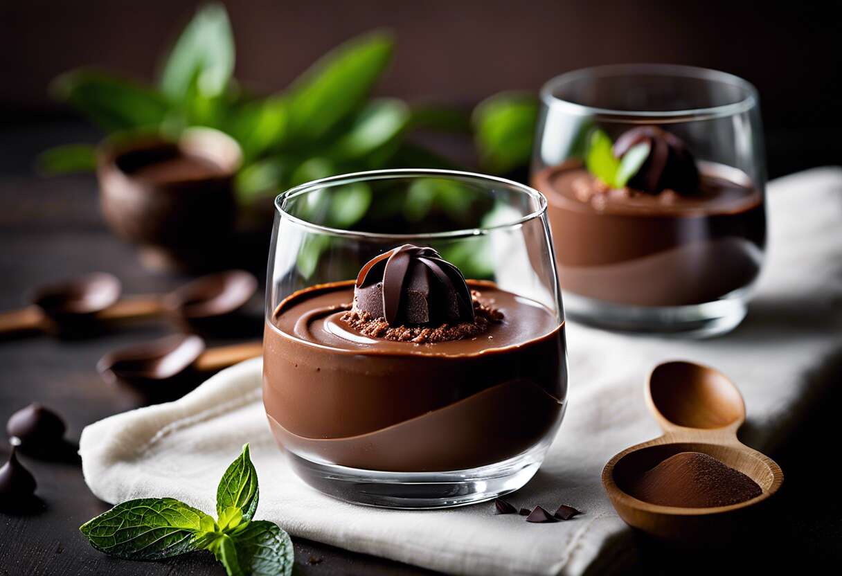 Mousses véganes au chocolat : ingrédients et techniques clés
