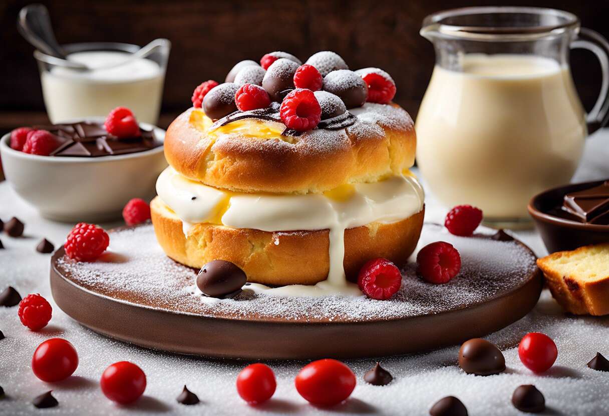 Variations gourmandes autour de la brioche perdue