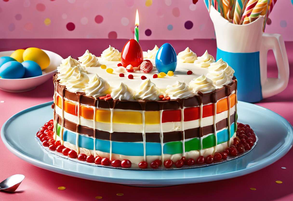 Recette de Charlotte au Kinder : gâteau d'anniversaire original pour 2024