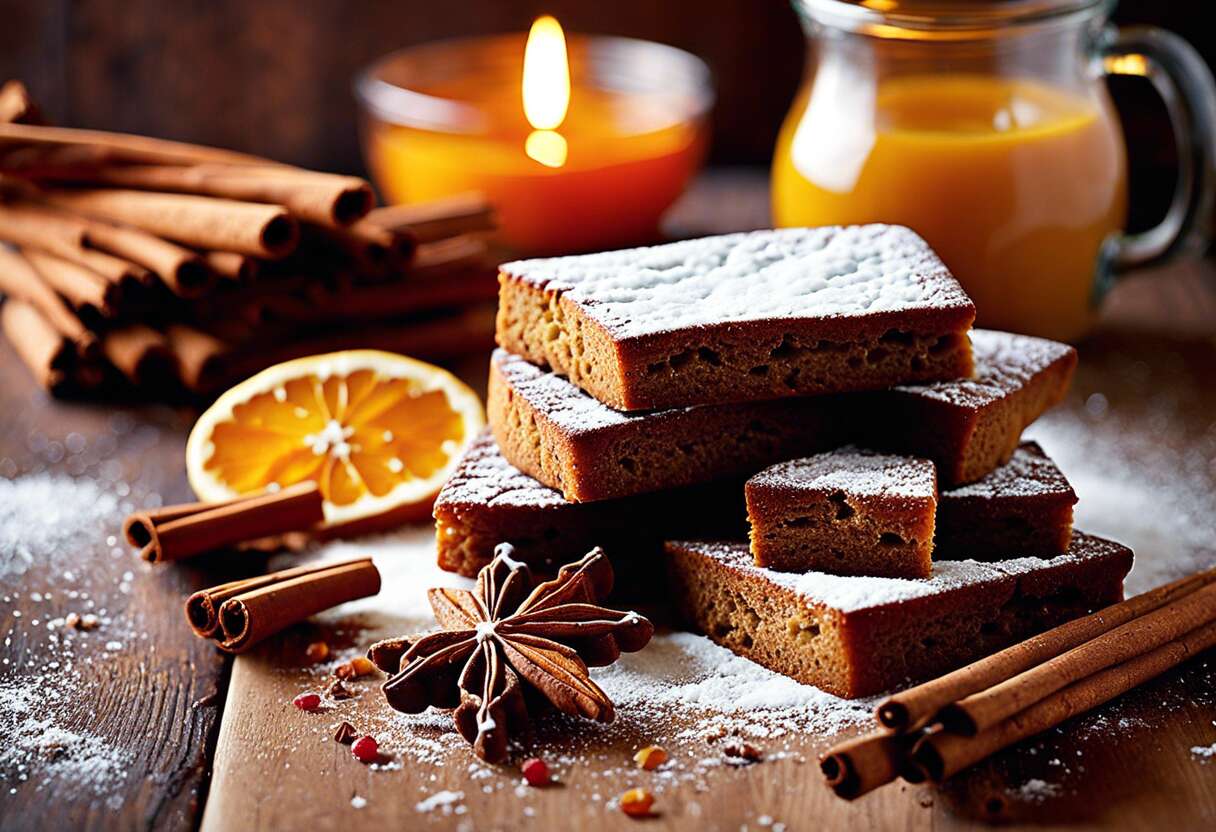 Recette Pain d'épices Maison pour Noël - Facile et Délicieux